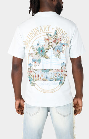 Smoke Rise Men Monaco Tapestry T-Shirt (ILLUSION)