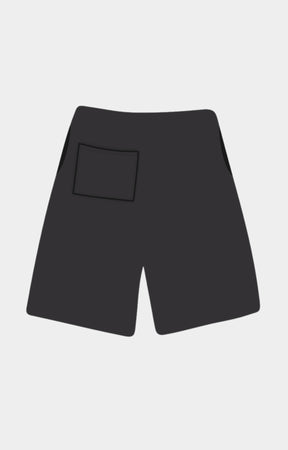 Red Letters Stoned Sweat Shorts - Charcoal