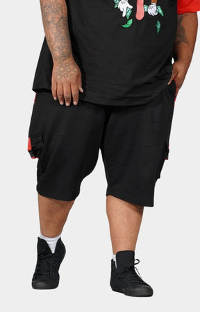 Makobi Tech Fleece Cargo Shorts