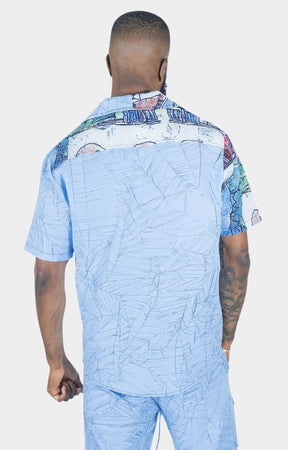 Frost Originals Monico Nylon Shirt - Blue