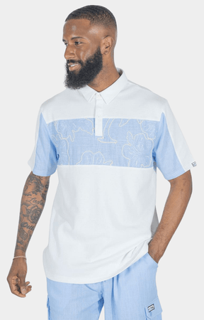 Makobi Levonia Polo Shirt - Big and Tall Blue