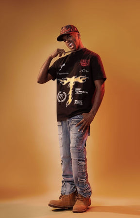 T FLAME Short Sleeve T-Shirt