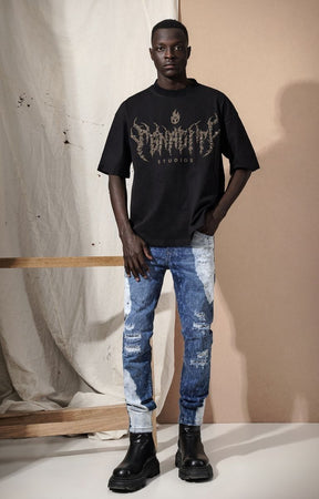 TENACITI FEEL THE FEAR TEE - White
