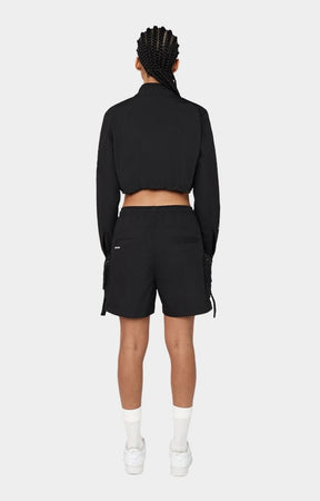 Nylon Printed Cargo Shorts