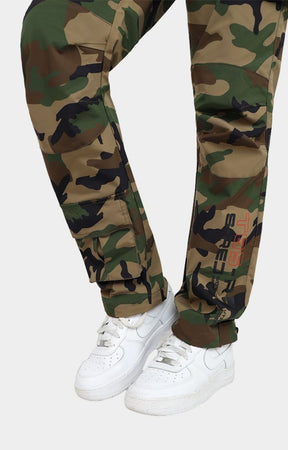 Utility Nylon Cargo Pants