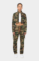 Utility Nylon Cargo Pants