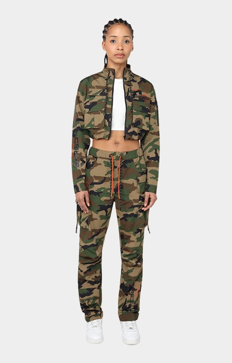 Utility Nylon Cargo Pants