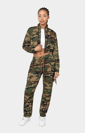 Utility Nylon Cargo Pants