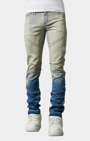 Pain Lab Blue Fade Skinny Denim
