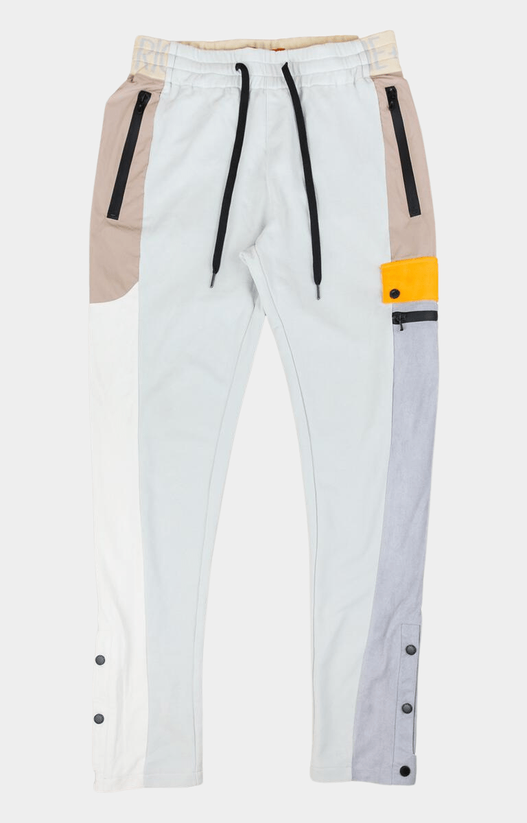 Vie Riche 700'S Jogger Pants - White Premium French Terry Cotton