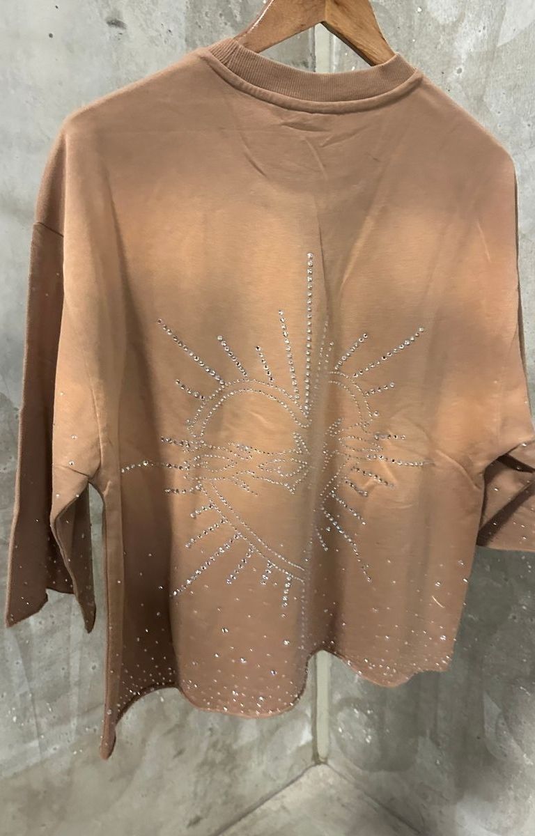 The Syndicate Paris Crop Tee - Cafe