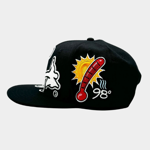 A-Bone “Big A” Cap Black