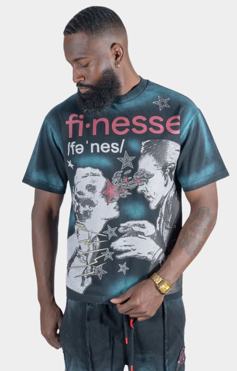 Frost Originals Finesse Acid Wash - Green Box Tee