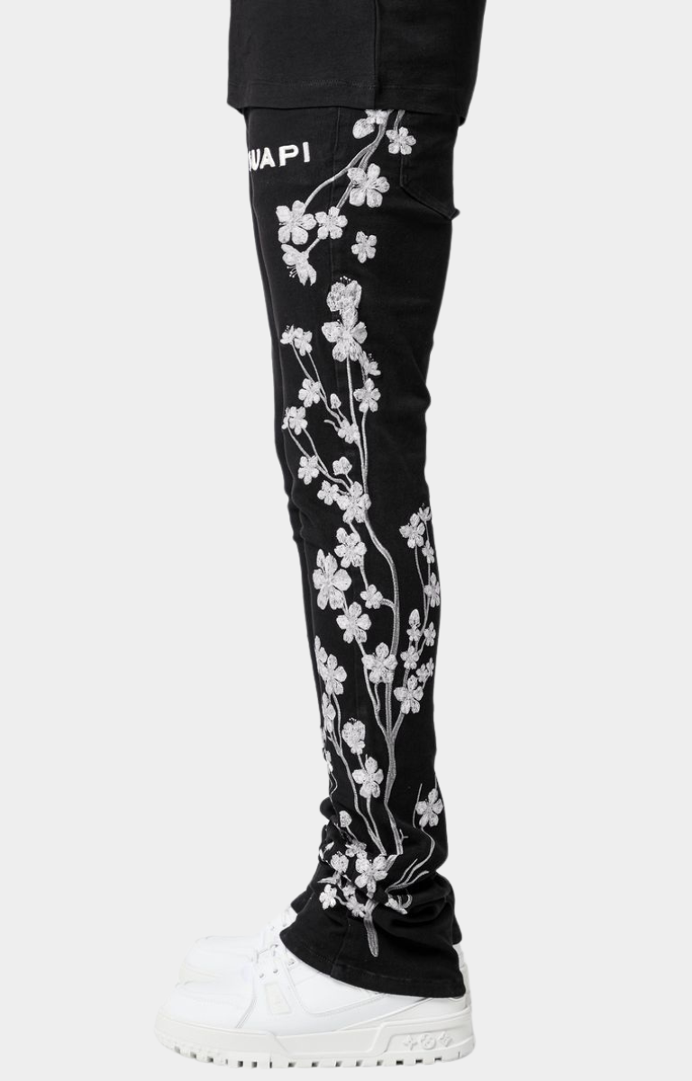Guapi Obsidian Black Blossom Denim V2