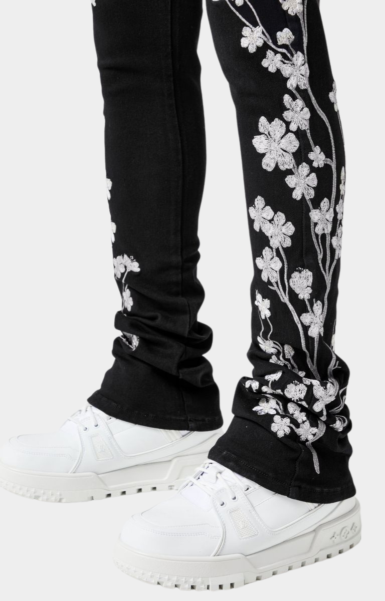 Guapi Obsidian Black Blossom Denim V2