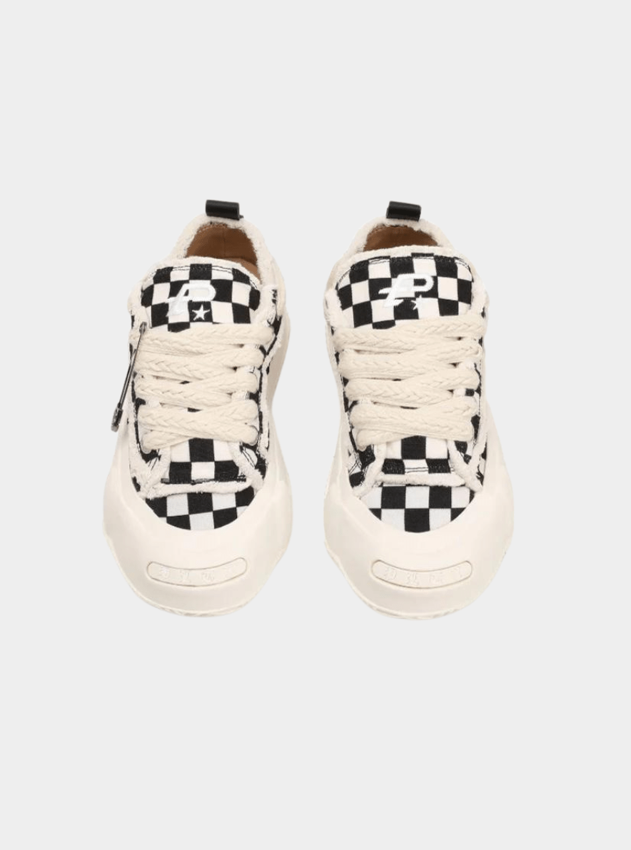 Politics Shoes - Bergen - Black And White
