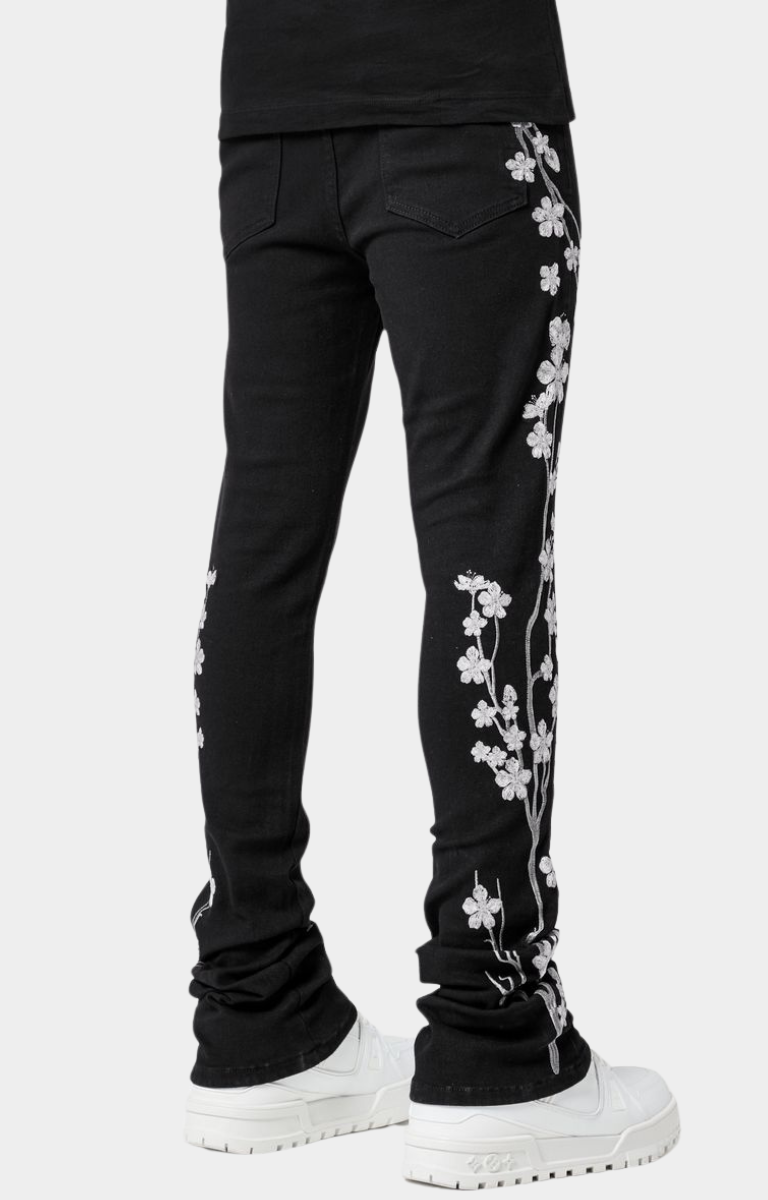 Guapi Obsidian Black Blossom Denim V2