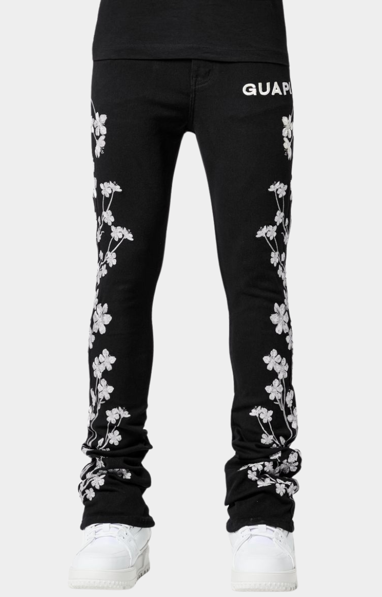 Guapi Obsidian Black Blossom Denim V2