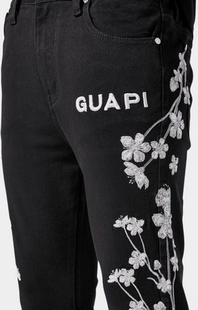 Guapi Obsidian Black Blossom Denim V2