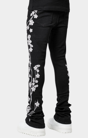 Guapi Obsidian Black Blossom Denim V2