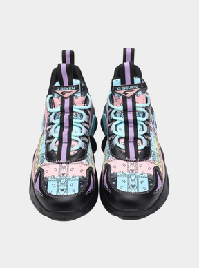 G7 SLAYER PAISLEY SNEAKERS - ATHLETIC TRAINER
