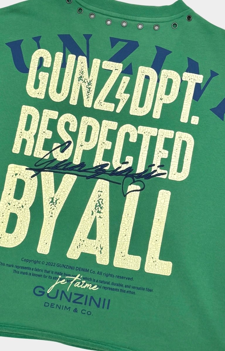 Gunzinii GUNZ & DPT Sleeveless Premium T-Shirt - Green