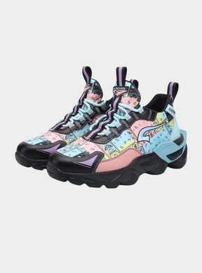 G7 SLAYER PAISLEY SNEAKERS - ATHLETIC TRAINER