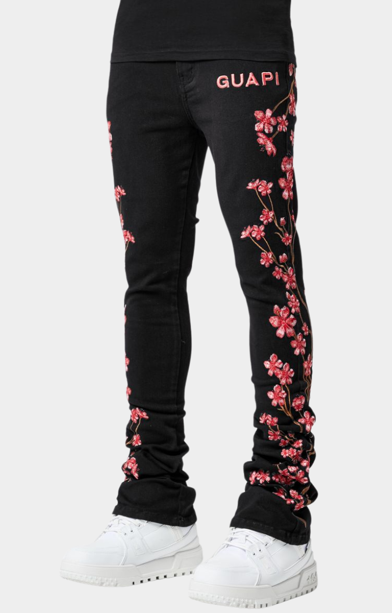 Guapi Obsidian Black Blossom Denim V3