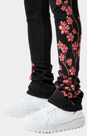 Guapi Obsidian Black Blossom Denim V3