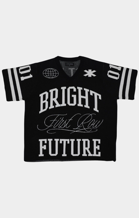 BRIGHT FUTURE VARSITY JACQUARD TEE