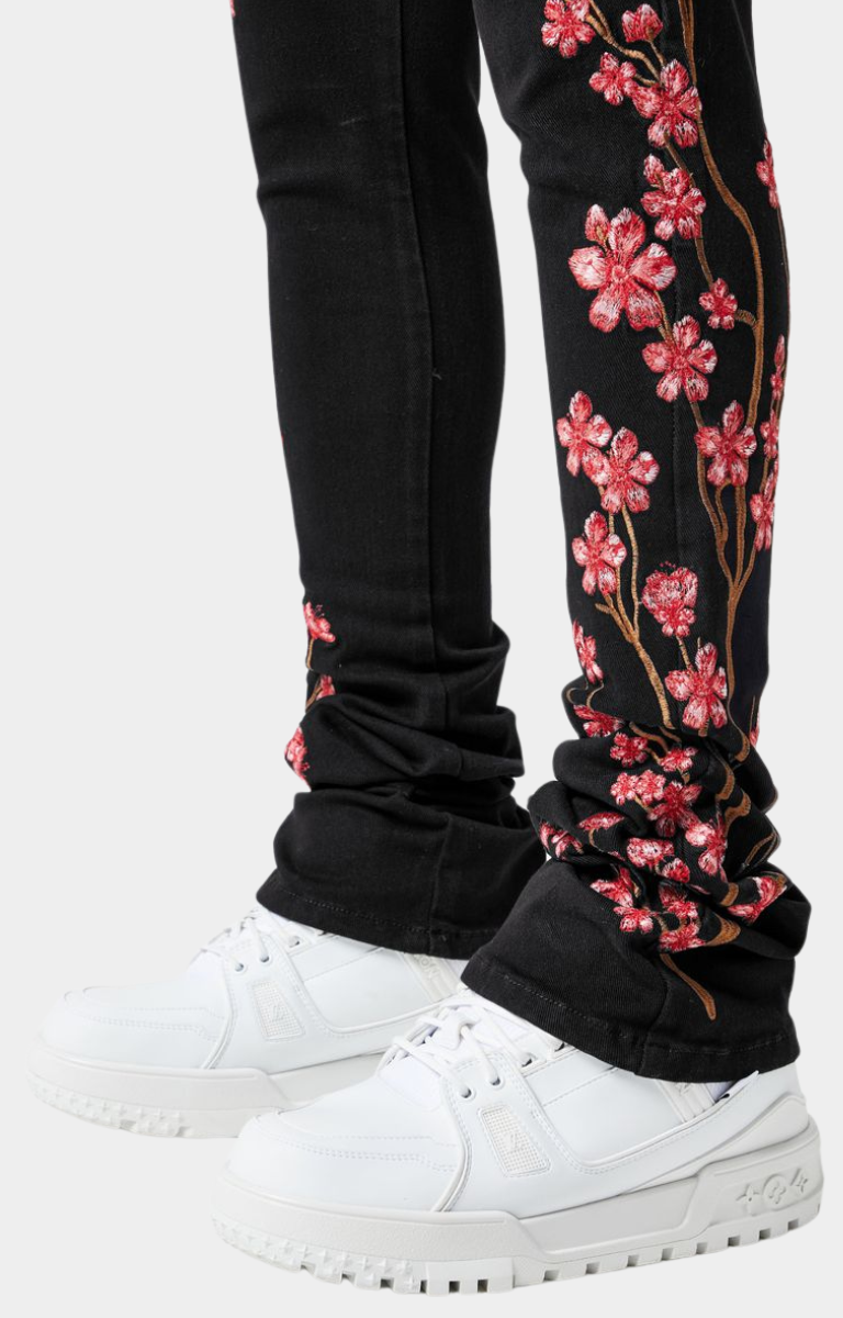 Guapi Obsidian Black Blossom Denim V3