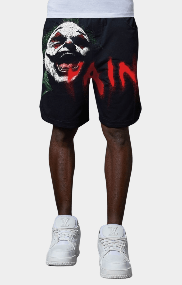 Pain Lab Joker Shorts - Black/Red