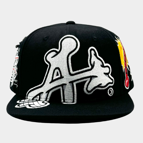A-Bone “Big A” Cap Black