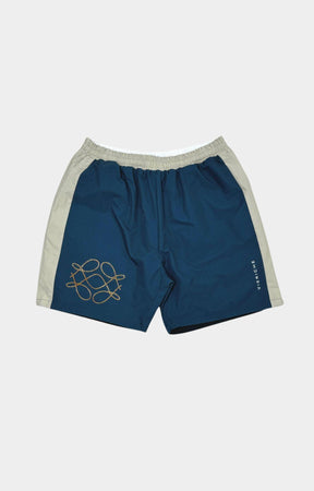 Vie Riche Reversible Icon Shirt & Shorts Set - Black/Navy