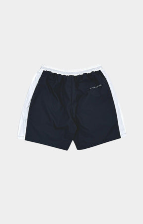 Vie Riche Reversible Icon Shirt & Shorts Set - Black/Navy
