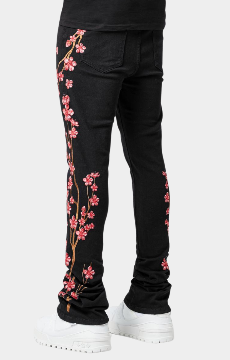 Guapi Obsidian Black Blossom Denim V3