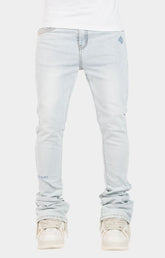 Guapi Aqua Blue Basics Stacked Denim