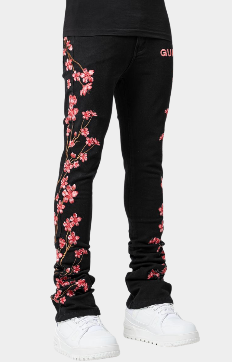 Guapi Obsidian Black Blossom Denim V3