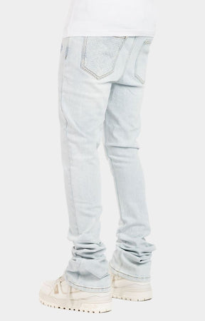 Guapi Aqua Blue Basics Stacked Denim