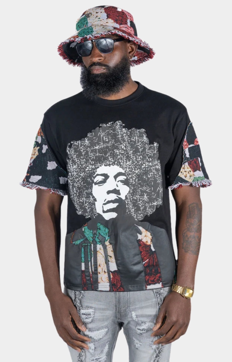 Hendrix Tapestry Tee - Oversized