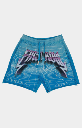 Washed Humanity First Shorts