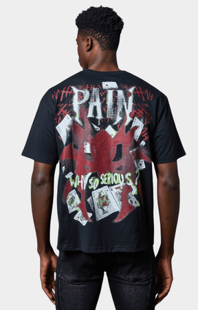 Pain Lab Joker Tee - Black