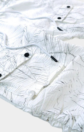 Frost Originals Monico Nylon Stacked Pants - White