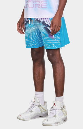 Washed Humanity First Shorts
