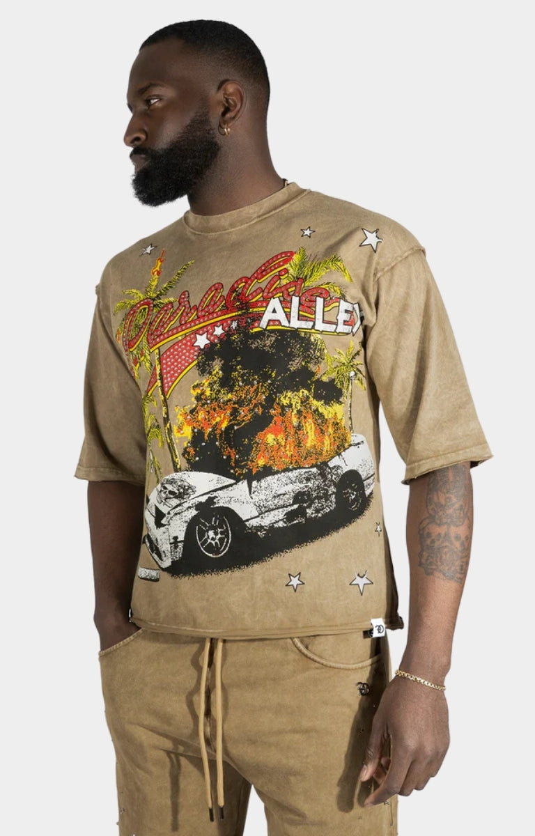 Motion Sick Cropped Tee