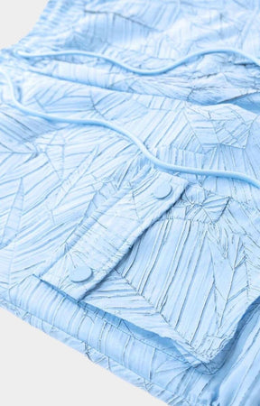 Frost Originals Monico Nylon Stacked Pants - Blue
