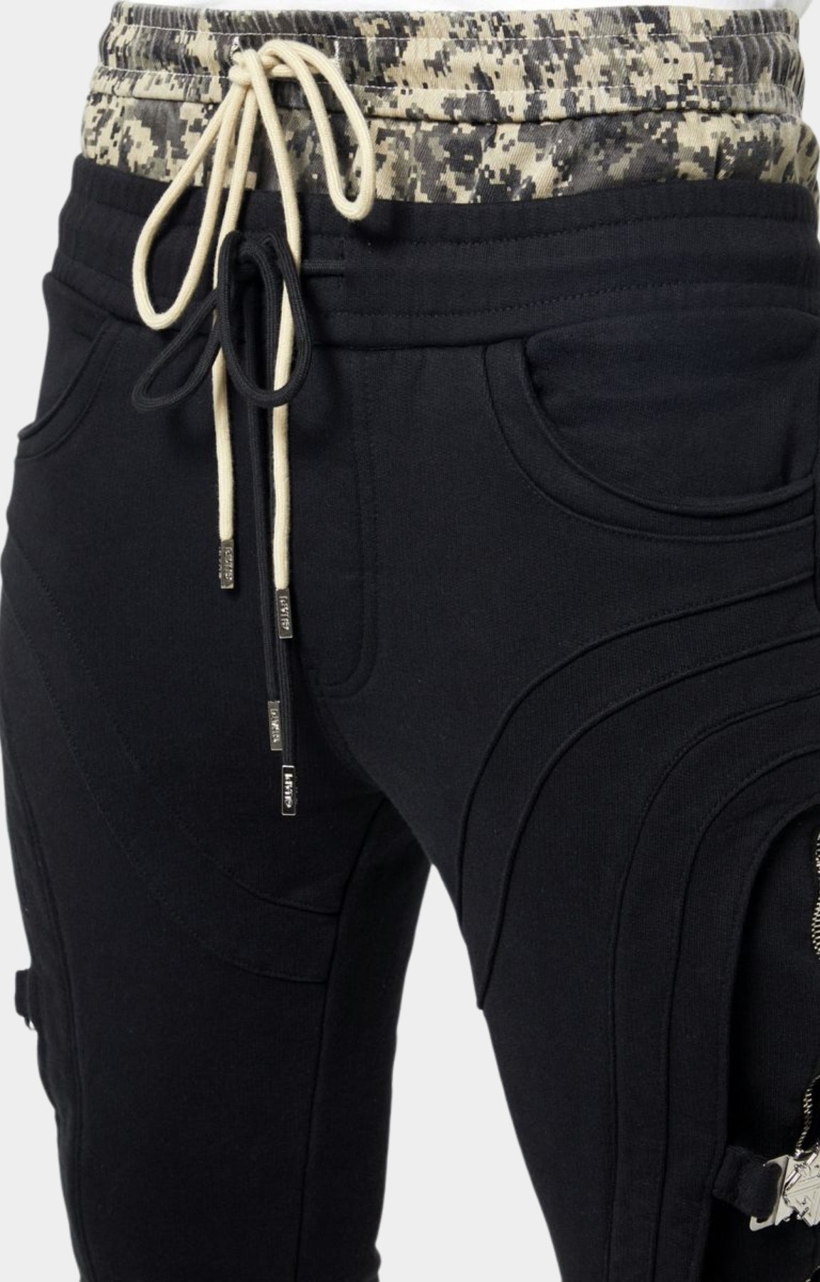 Guapi Obsidian Black Premium Sweat Pants