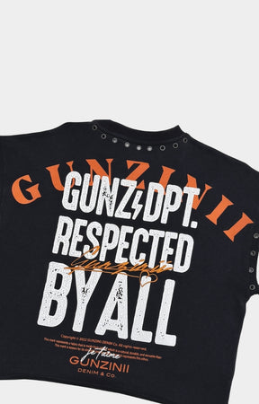 GUNZ & DPT T-SHIRT - BLACK