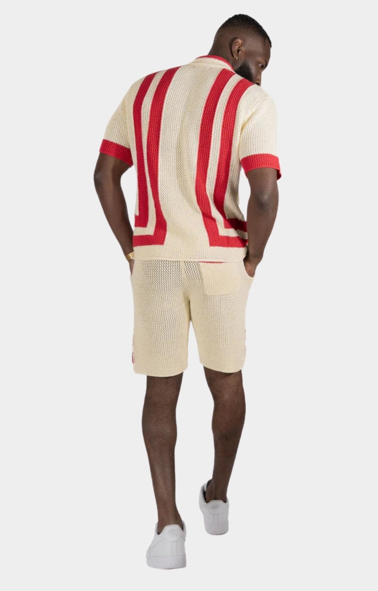 Prato Crochet Shorts - Natural