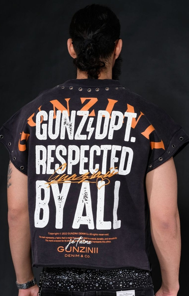 GUNZ & DPT T-SHIRT - BLACK